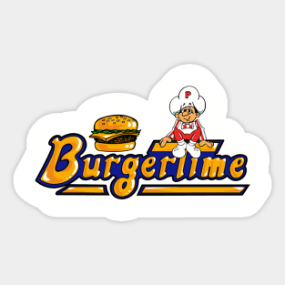 Burger Time Shirt Sticker